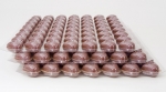 162 Stk. 3-Set Schokoladenherz Hohlkörper Vollmilch mit Rezeptvorschlag